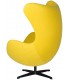Fotel w stylu Egg Classic Wełna