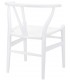 Krzesło Wishbone Black & White