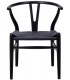 Krzesło Wishbone Black & White