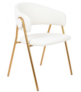 Krzesło tapicerowane VERSO BOUCLE
