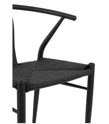 Krzesło WISHBONE metal