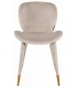 Krzesło tapicerowane welurowe SARA RICHMOND