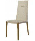 Krzesło tapicerowane welurowe GRADO