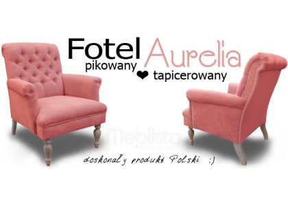 Fotel Tapicerowany Aurelia